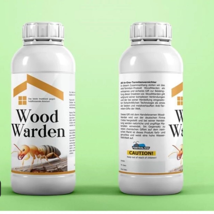 سم موریانه چوب Wood Warden Plus ارسال رایگان به همراه یک عدد سمپاش سرنوشابه ای مدل 1