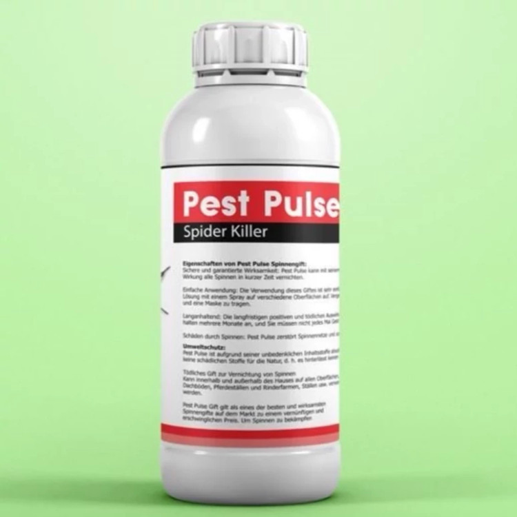 سم عنکبوت کش Pest Pulse پست پلاس اورجینال ارسال رایگان به همراه یک عدد سمپاش سرنوشابه ای مدل 1