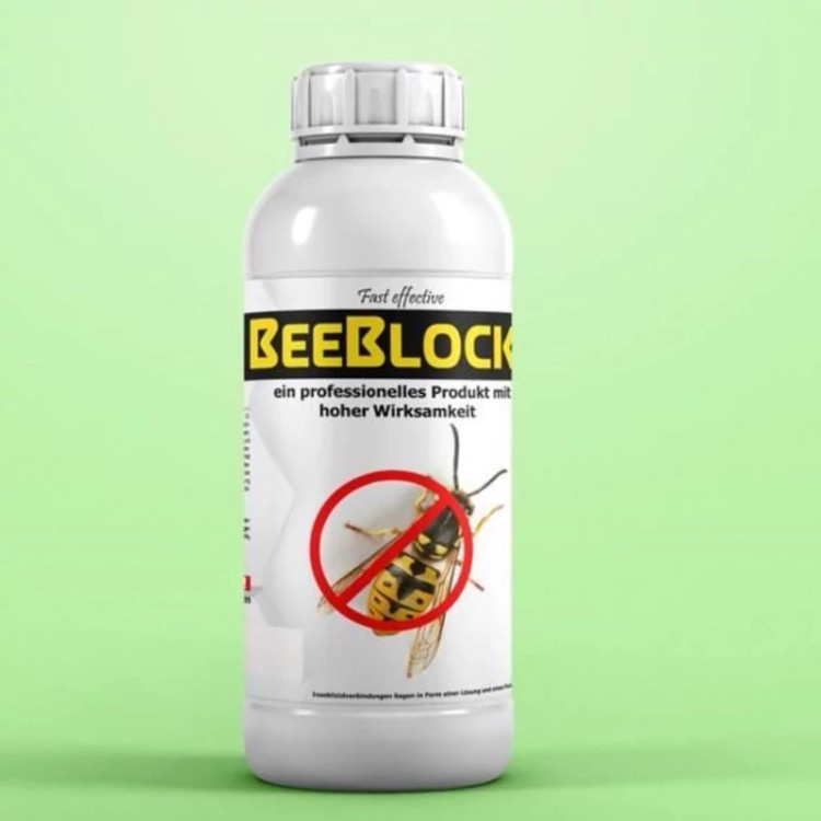 سم ضد زنبور BeeBlock زنبورکش بی بلاک ارسال رایگان به همراه یک عدد سمپاش سرنوشابه ای مدل 1