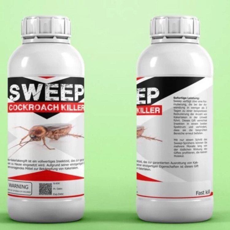 سم سوسک کش Sweep اسویپ اورجینال ارسال رایگان به همراه یک عدد سمپاش سرنوشابه ای مدل 1