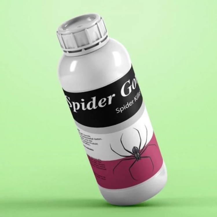 سم ریشه کنی عنکبوت ریز و درشت Spider gone اسپایدر گان ارسال رایگان به همراه یک عدد سمپاش سر نوشابه ای مدل 1