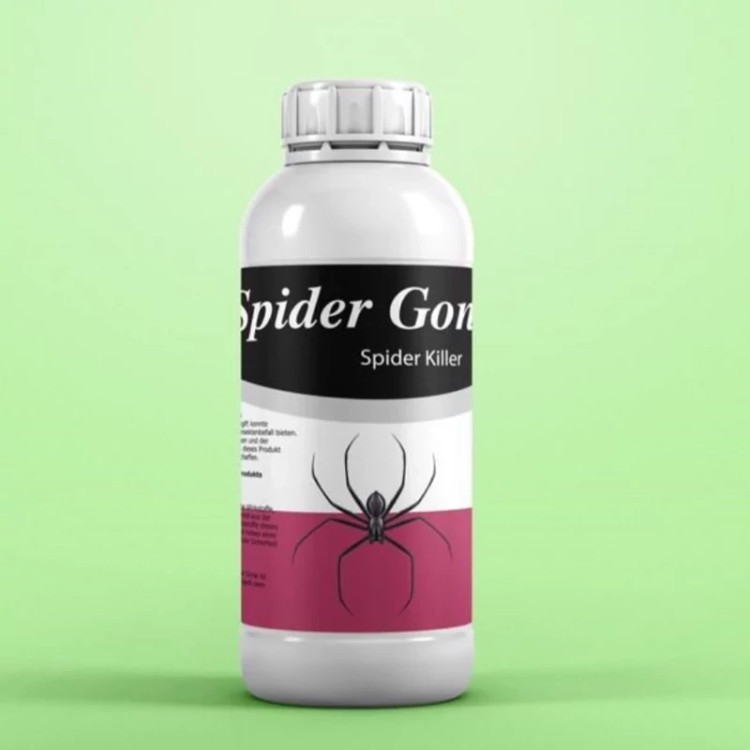 سم ریشه کنی عنکبوت ریز و درشت Spider gone اسپایدر گان ارسال رایگان به همراه یک عدد سمپاش سر نوشابه ای مدل 1