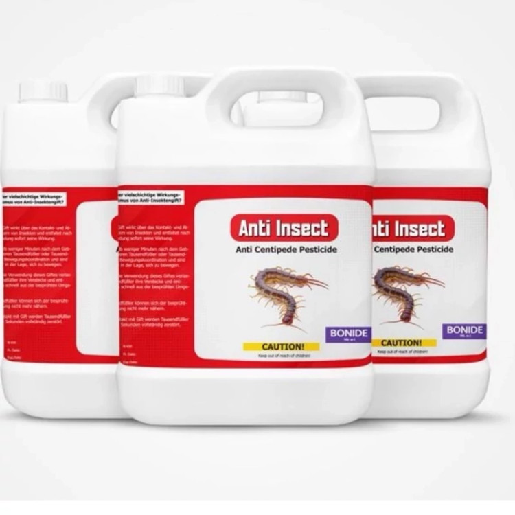 سم 4 لیتری عمده کشنده هزارپا و صدپا Anti insect ارسال رایگان به همراه یک عدد سمپاش سرنوشابه ای مدل 1
