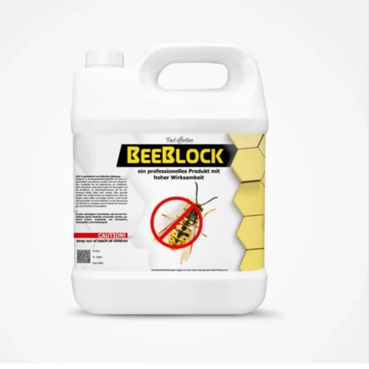 سم 4 لیتری عمده ضد زنبور BeeBlock زنبورکش ارسال رایگان به همراه یک عدد سمپاش سرنوشابه ای مدل 1