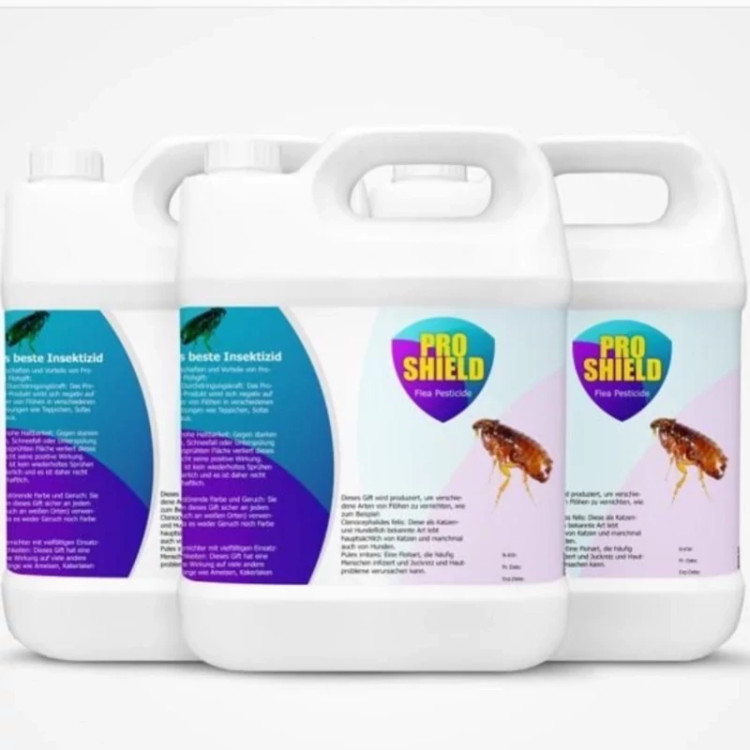 سم 4 لیتری عمده ریشه کنی کک و حشرات گزنده Proshield ارسال رایگان به همراه یک عدد سمپاش سرنوشابه ای رایگان مدل 1