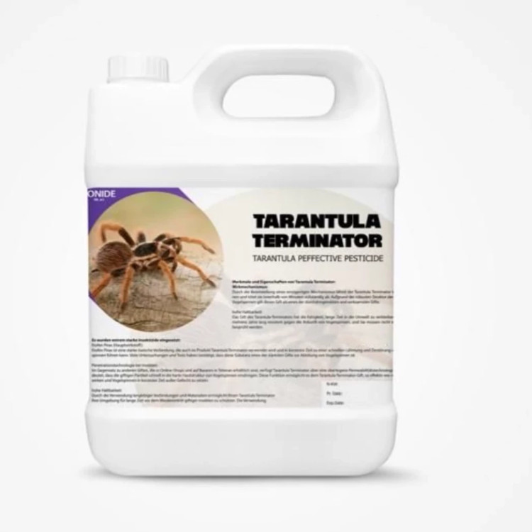 سم 4 لیتری عمده رتیل و بندپایان Tarantula Terminator ترمیناتور ارسال رایگان به همراه یک عدد سمپاش سرنوشابه ای
