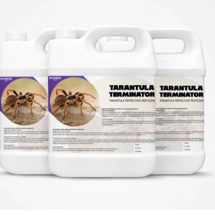 سم 4 لیتری عمده رتیل و بندپایان Tarantula Terminator ترمیناتور ارسال رایگان به همراه یک عدد سمپاش سرنوشابه ای