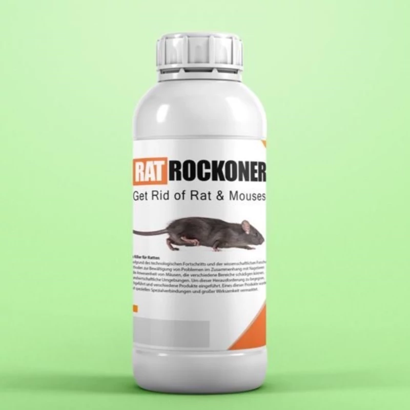سم موش قوی RatReckoner اورجینال ارسال رایگان به همراه یک عدد سمپاش سرنوشابه ای