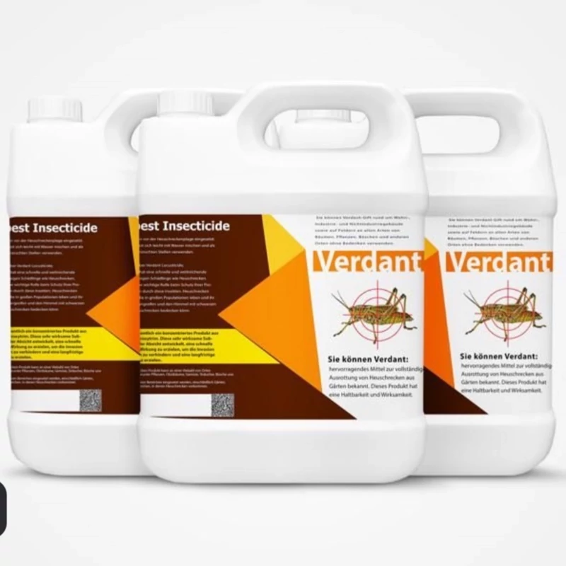 سم 4 لیتری عمده  ضد ملخ Verdant - سم ضد ملخ ارسال رایگان به همراه یک عدد سمپاش سرنوشابه ای