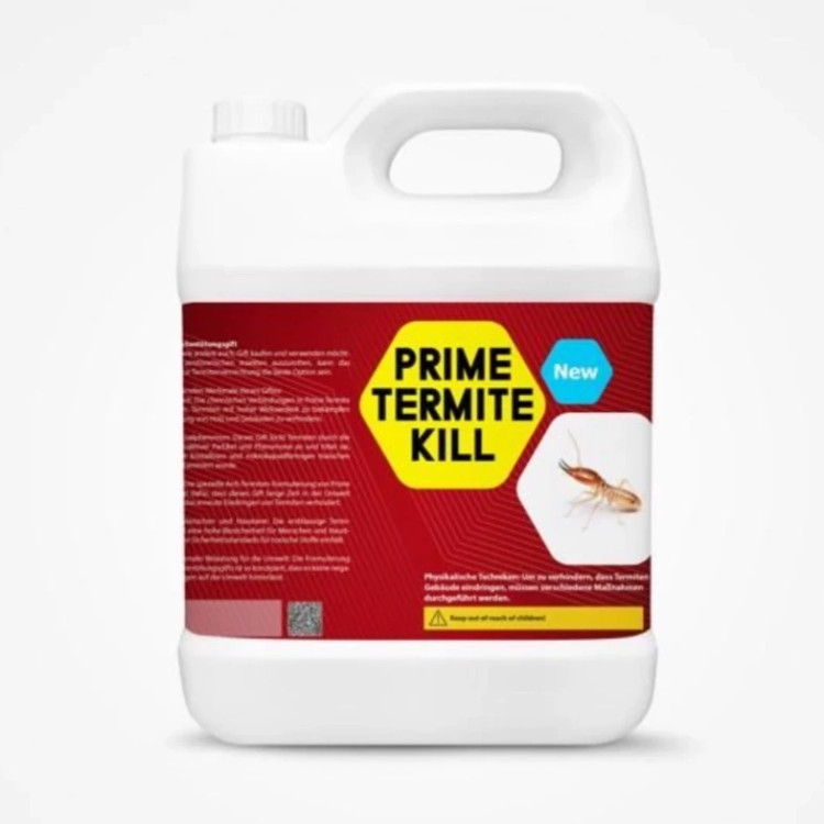سم 4 لیتری عمده ضد حشره موریانه Prime termite kill ارسال رایگان به همراه یک عدد سمپاش سرنوشابه ای