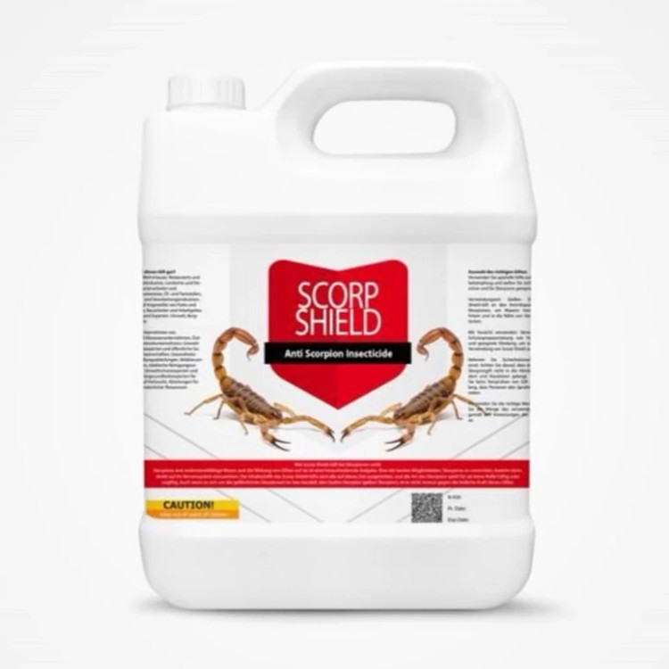 سم 4 لیتری عمده عقرب کش Scorp Shield ارسال رایگان به همراه یک عدد سمپاش سرنوشابه ای