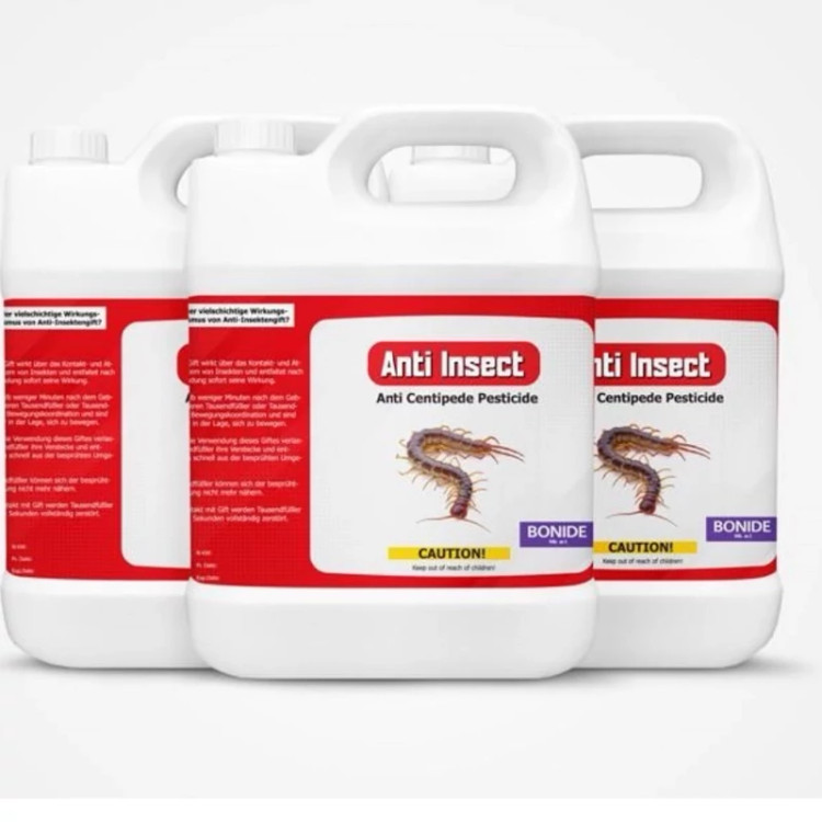 سم 4 لیتری عمده کشنده هزارپا و صدپا Anti insect ارسال رایگان به همراه یک عدد سمپاش سرنوشابه ای