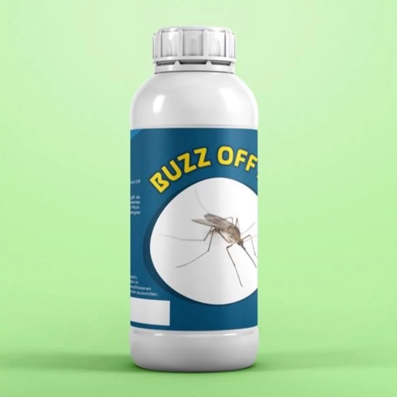 سم اختصاصی حشرات - ضد پشه Buzz Off Pro، پشه توالت و جنگل ارسال رایگان به همراه سمپاش سرنوشابه ای