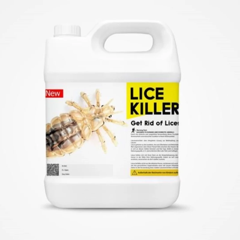 سم 4 لیتری عمده قدرتمند شپش Lice killer برای از بین بردن شپش ها ارسال رایگان به همراه یک عدد سمپاش سر نوشابه ای