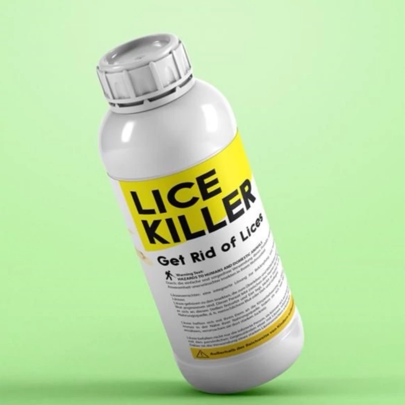 سم قدرتمند شپش Lice killer برای از بین بردن شپش ها ارسال رایگان به همراه یک عدد سمپاش سر نوشابه ای