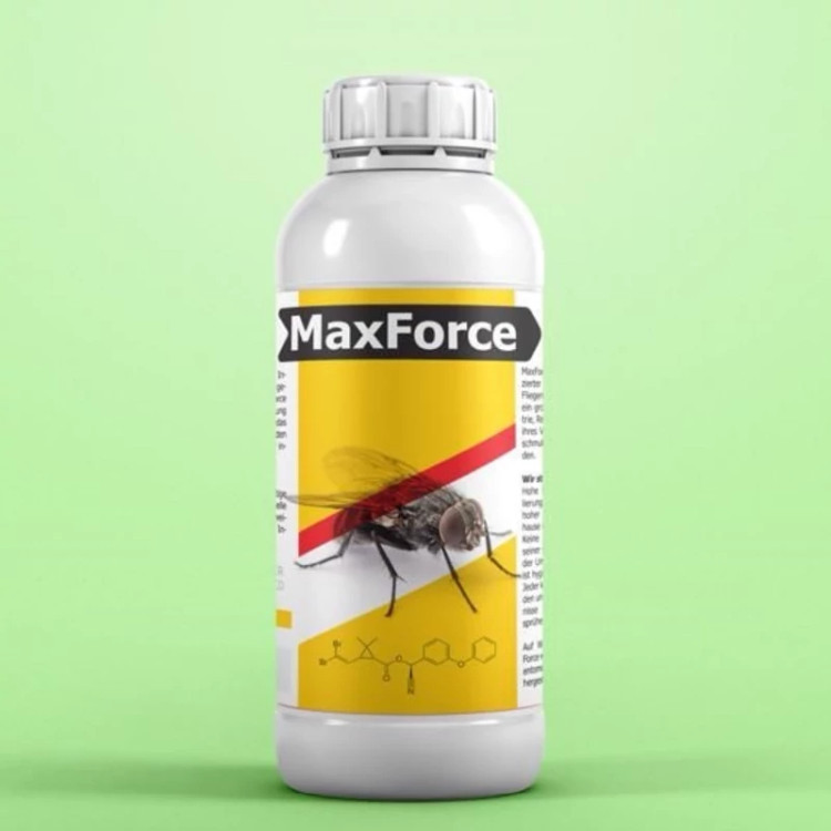سم قدرتمند مکس فورس MaxForce برای کنترل مگس ارسال رایگان به همراه یک عدد سمپاش سر نوشابه ای