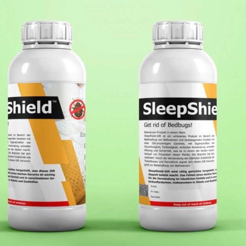 سم مخصوص کشتن حشره ساس اسلیپ شیلد sleep shield ارسال رایگان به همراه سمپاش سر نوشابه ای