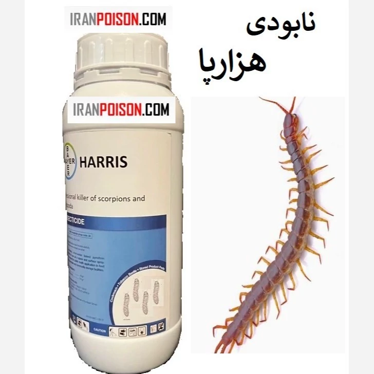 از شر هزارپا راحت شو با هاریس