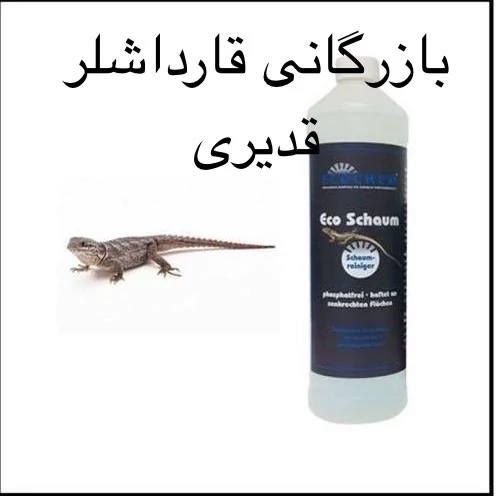 سم بی رحم برای مارمولک ، سم اکوشاوم اورجینال ارسال رایگان