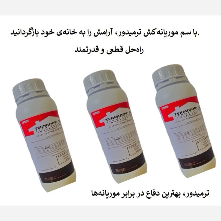 نابودی موریانهها با بهترین سم ترمیدور