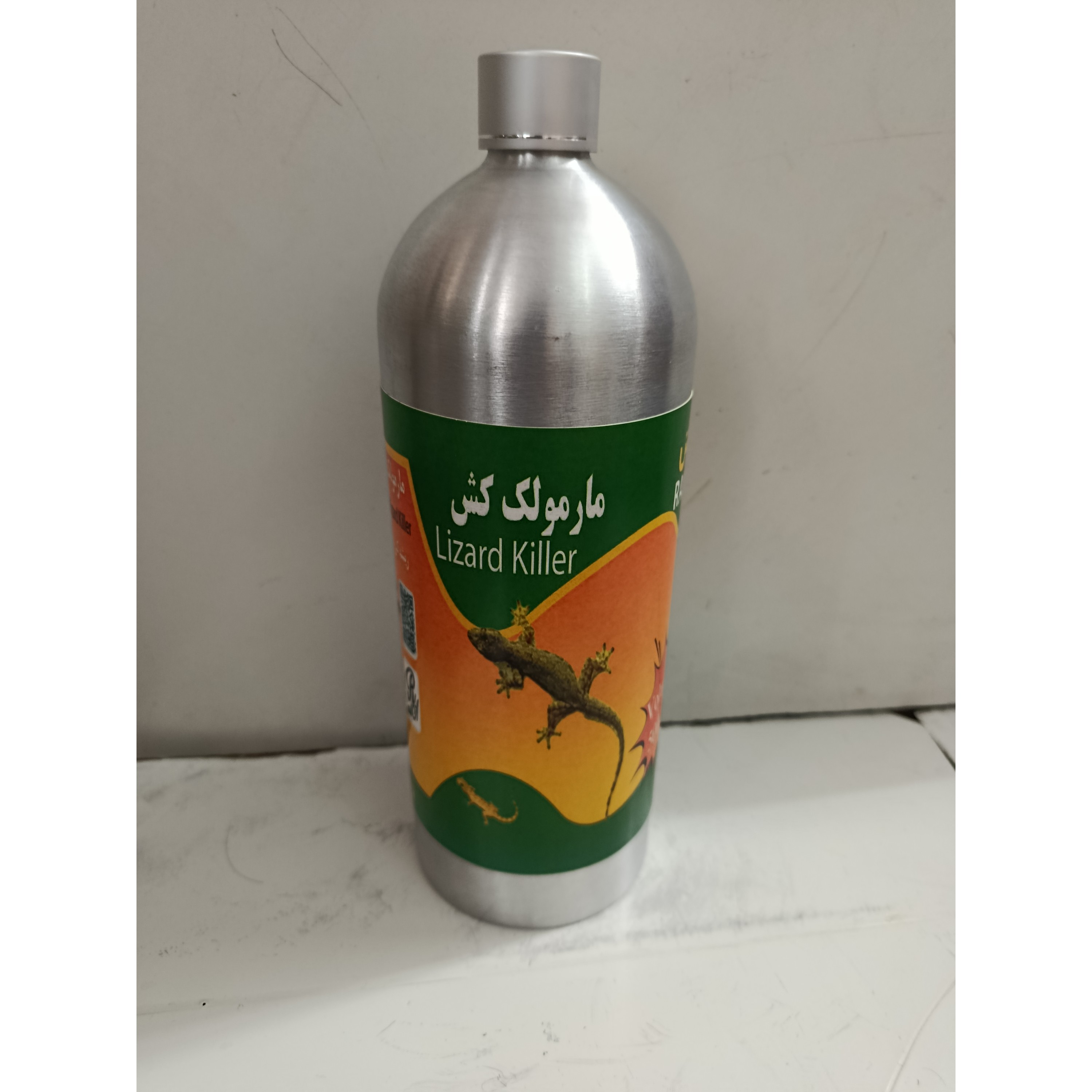 سم مارمولک کش رامش ،قدرتمندترین( بطری فلزی) یک لیتری