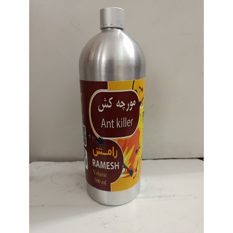 سم مورچه کش رامش ،قدرتمندترین(بطری فلزی) یک لیتری