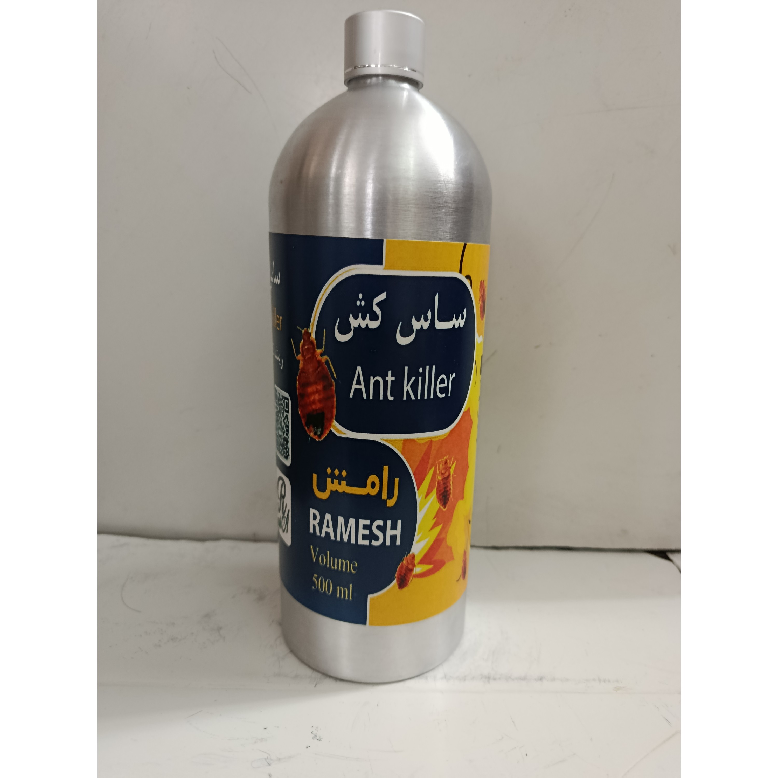 سم ساس کش رامش ،قدرتمند ترین (بطری فلزی) یک لیتری